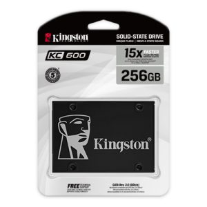 SSD 2.5" Kingston 256GB TLC 'KC600' (SKC600/256G)