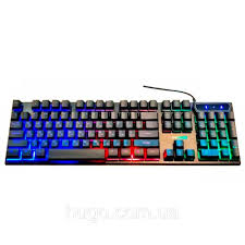 Клавиатура проводная мультимедийная zornwee ze-510 rgb