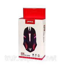 Мышь проводная usb JEDEL M66 игровая с подсветкой