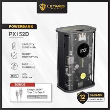 Power Bank LENYES PX152D 22.5W PD+Super Fast Charger
