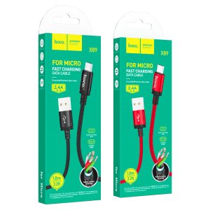 Кабель Hoco X89 micro USB 1.0 m