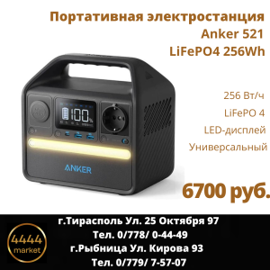 Портативная электростанция Anker 521 (PowerHouse 256Wh)