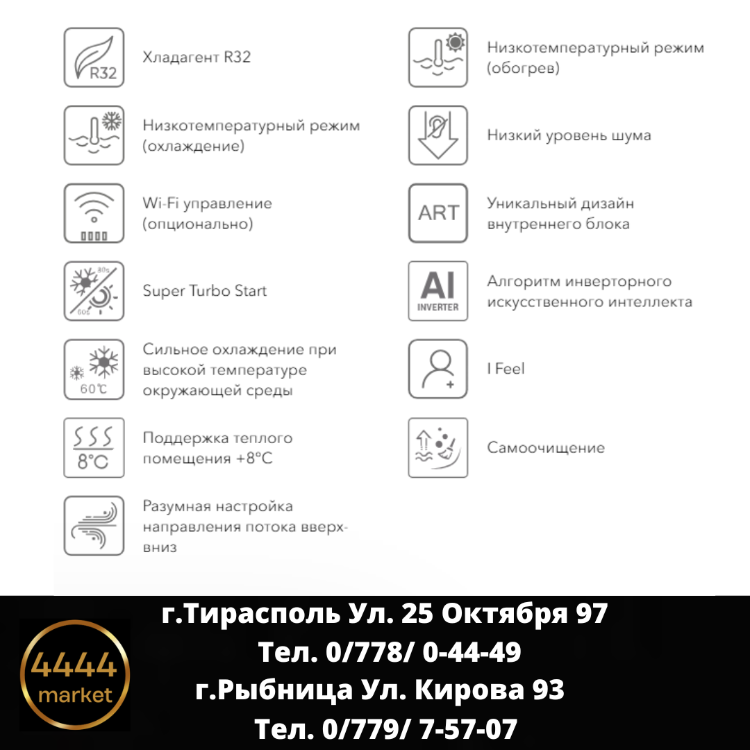 Кондиционер TCL инверторный TAC-09CHSD/XAB1IN — изображение 6