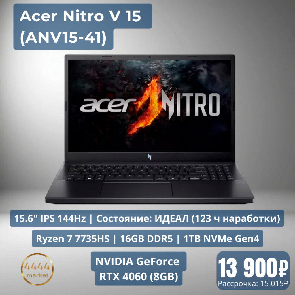 Acer Nitro V 15 (ANV15-41) — фото 1