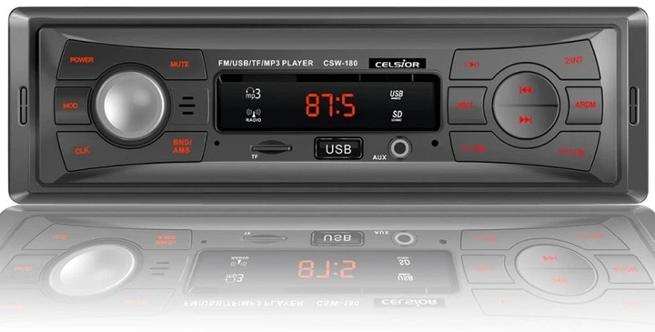 Бездисковый MP3/USB/FM проигрыватель Celsior CSW-180R (б/у) — фото 2