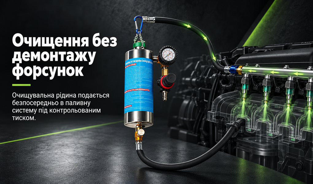 Набор для чистки инжекторных топливных систем Alloid NO-3027 — фото 3