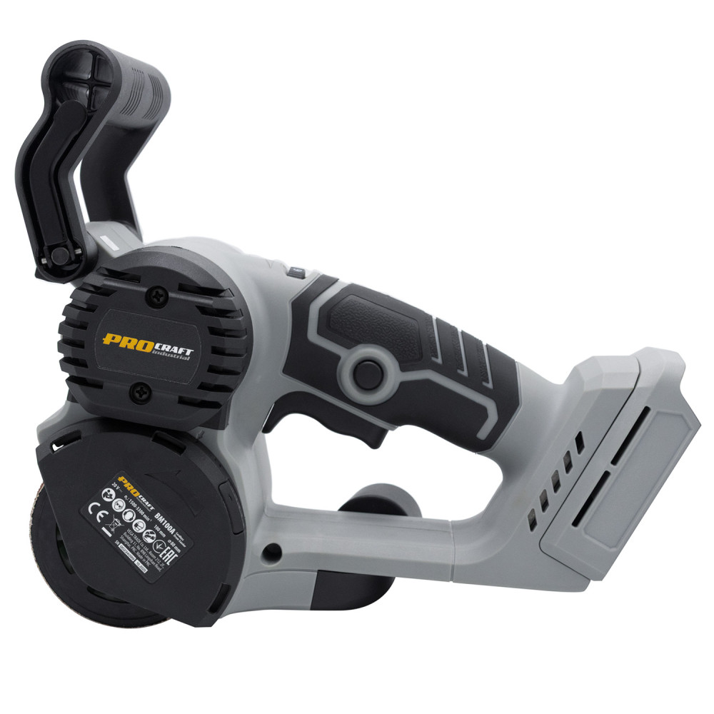Аккумуляторная барабанная шлифмашина Pro-Craft Industrial BM100A, без аккумулятора и зарядного устройства — фото 3