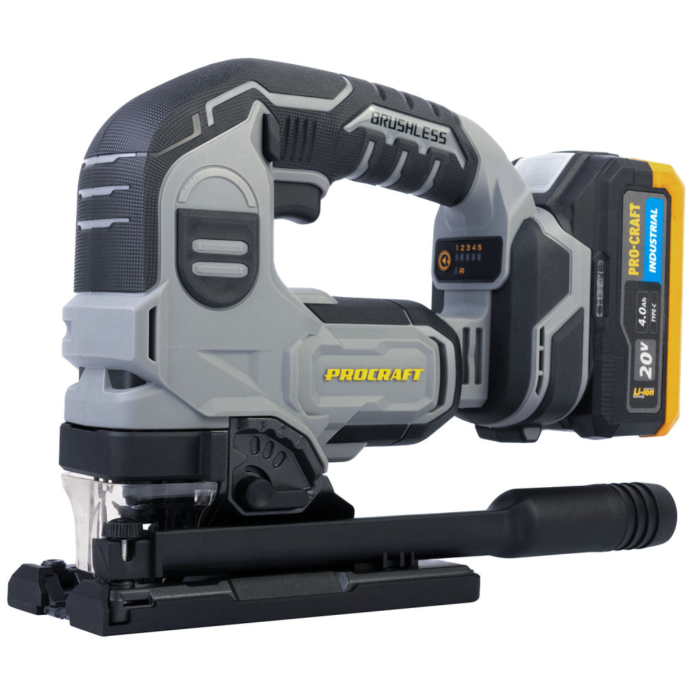 Аккумуляторный лобзик Pro-Craft Industrial JS120A, без аккумулятора и зарядного устройства — фото 3